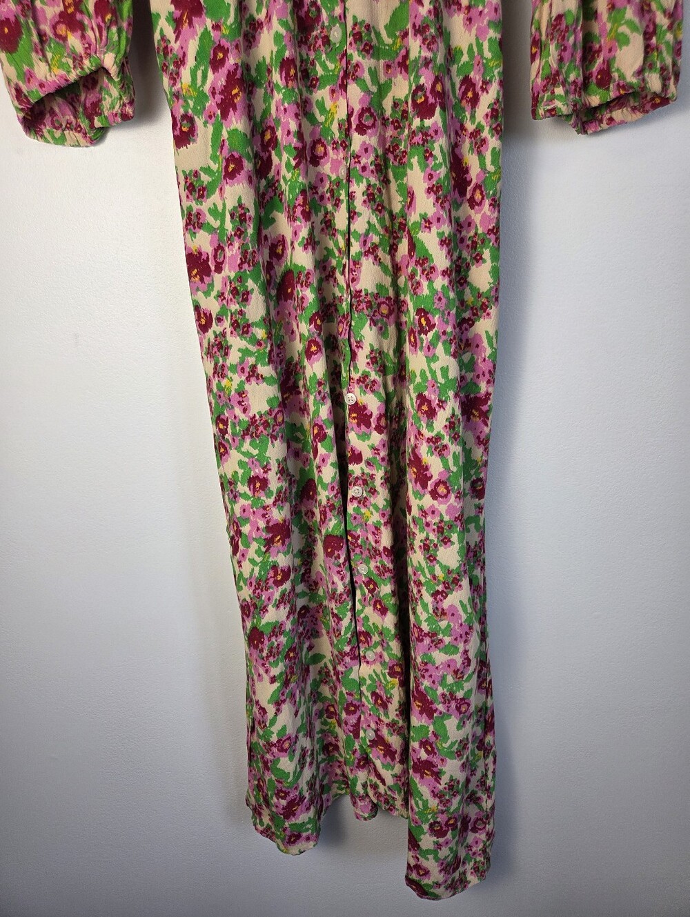 NWT Ichi Enora Floral Midi Dress - Picture 6 of 9